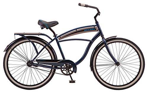 Kulana Lakona Youth and Adult Beach Cruiser Bike, Men and Women, 20-26-Inch Wheel Options, Step-Through or Step-Over Frames, Single or 7-Speed, Coaster or Linear Pull Brakes