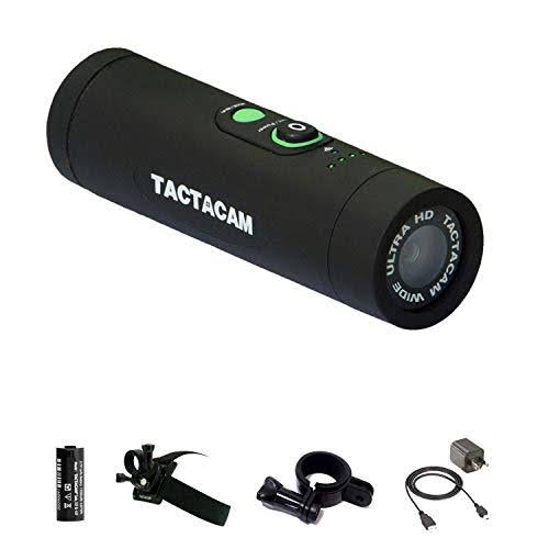 Tactacam 5.0, Ultra HD, Shock Resistant Camera, Wide Package, Black, Medium, NSN