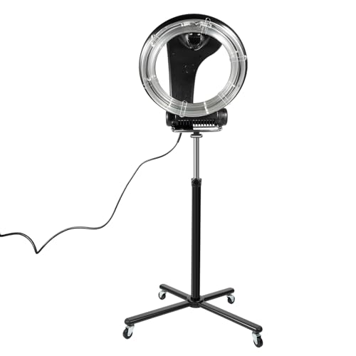 Hair Color Processor Wall Mount, Professional Infrared Hair Dryer Salon Hair Hood Dryer Spa Barber Hair Color Processor Heater Machine 1250W White