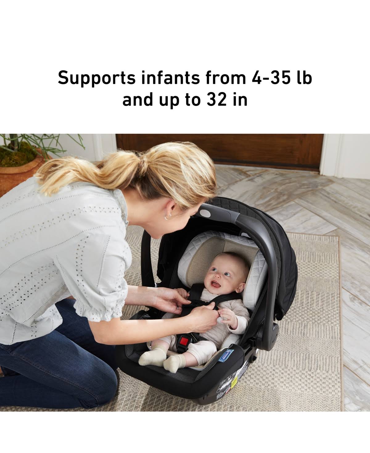 Graco SnugRide Snugfit 35 Elite Infant Car SEAT, Nico