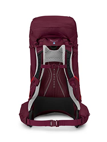 Osprey Aura AG LT 65L Women's Backpacking Backpack, Antidote Purple, WM/L