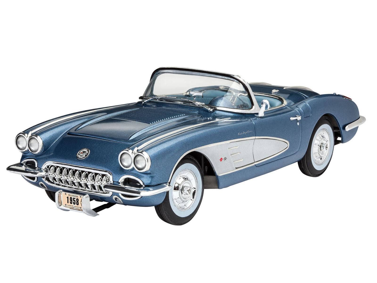 Revell 67037 Model Set - &58 Corvette Roadster (1:25 Scale)