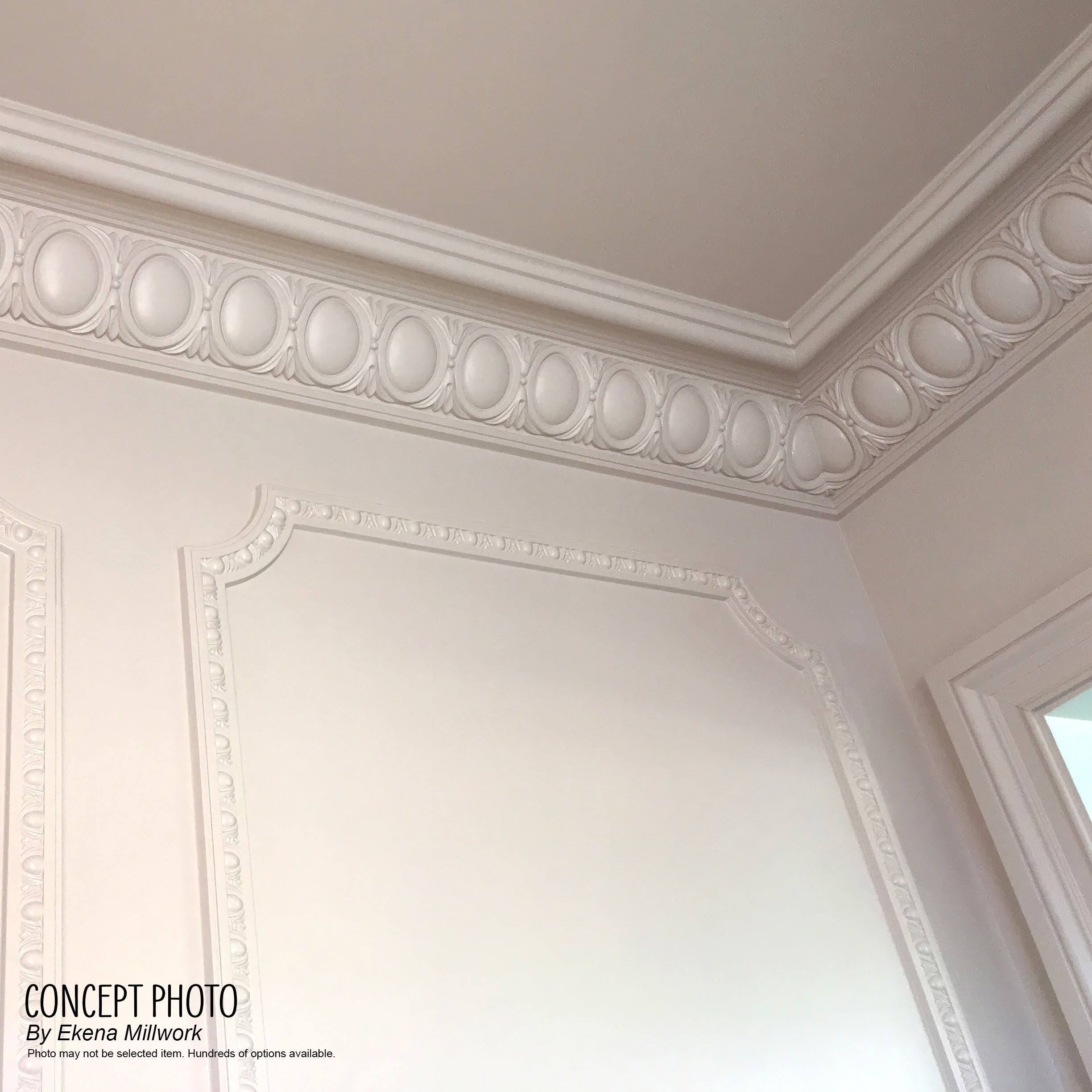 Ekena Millwork 7.75 in. Classic Smooth Crown MOULDING