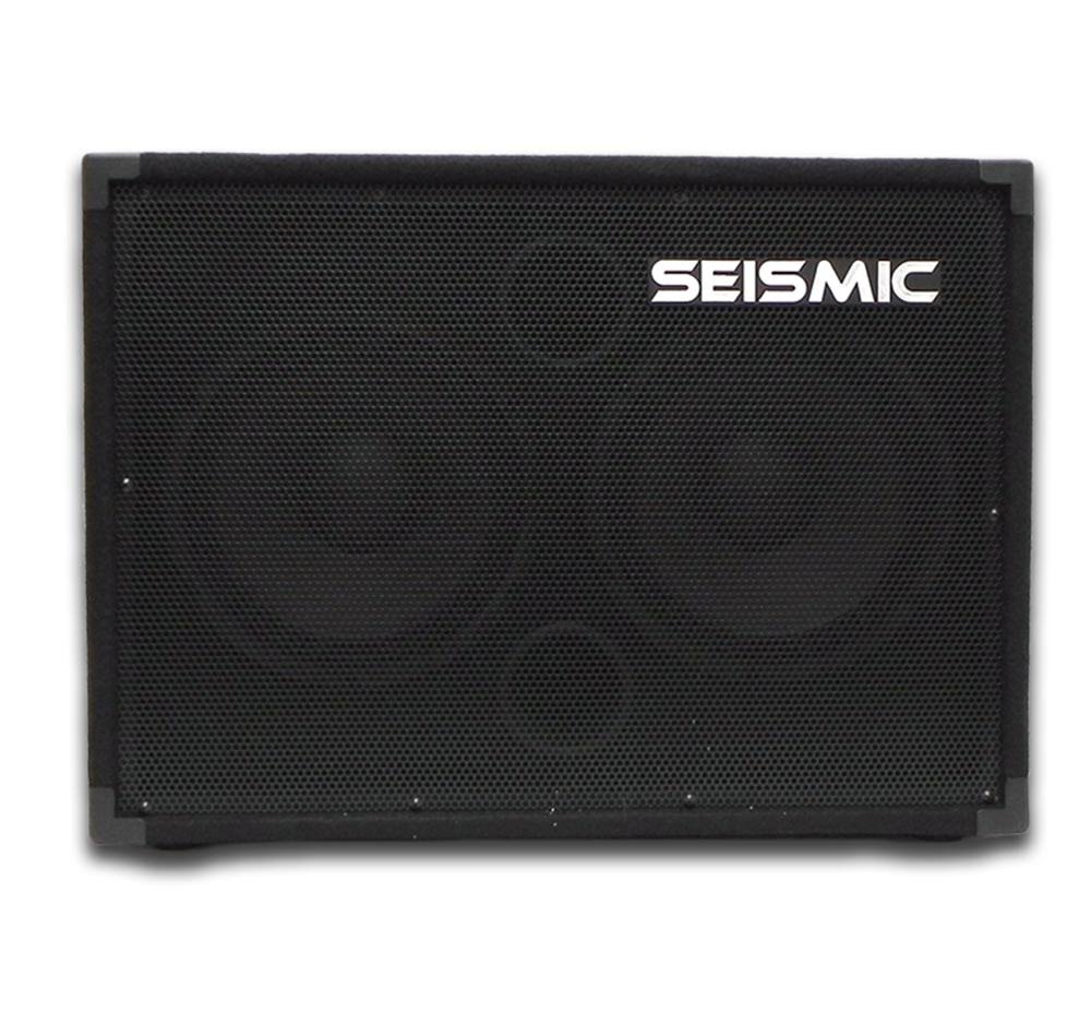Seismic Audio - 210 Bass Guitar Speaker Cabinet PA DJ 400 Watts 2x10 Pro