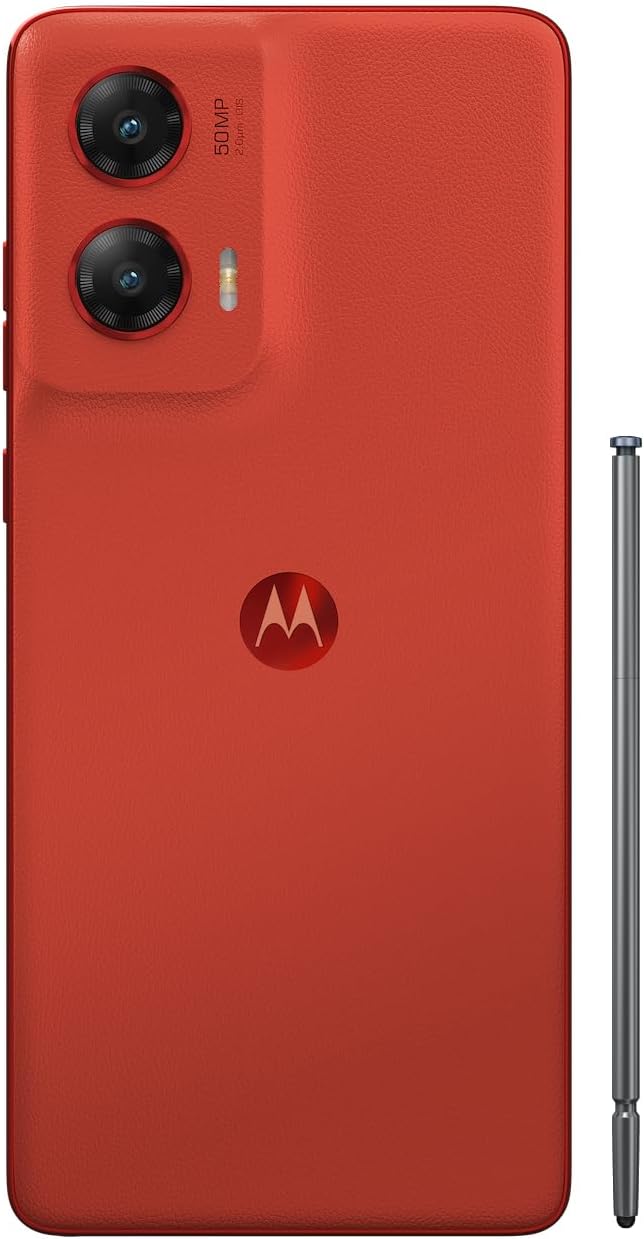 Moto G Stylus 5G | 2024 | Unlocked | Made for US 8/256GB | 50MP Camera | Scarlet Wave
