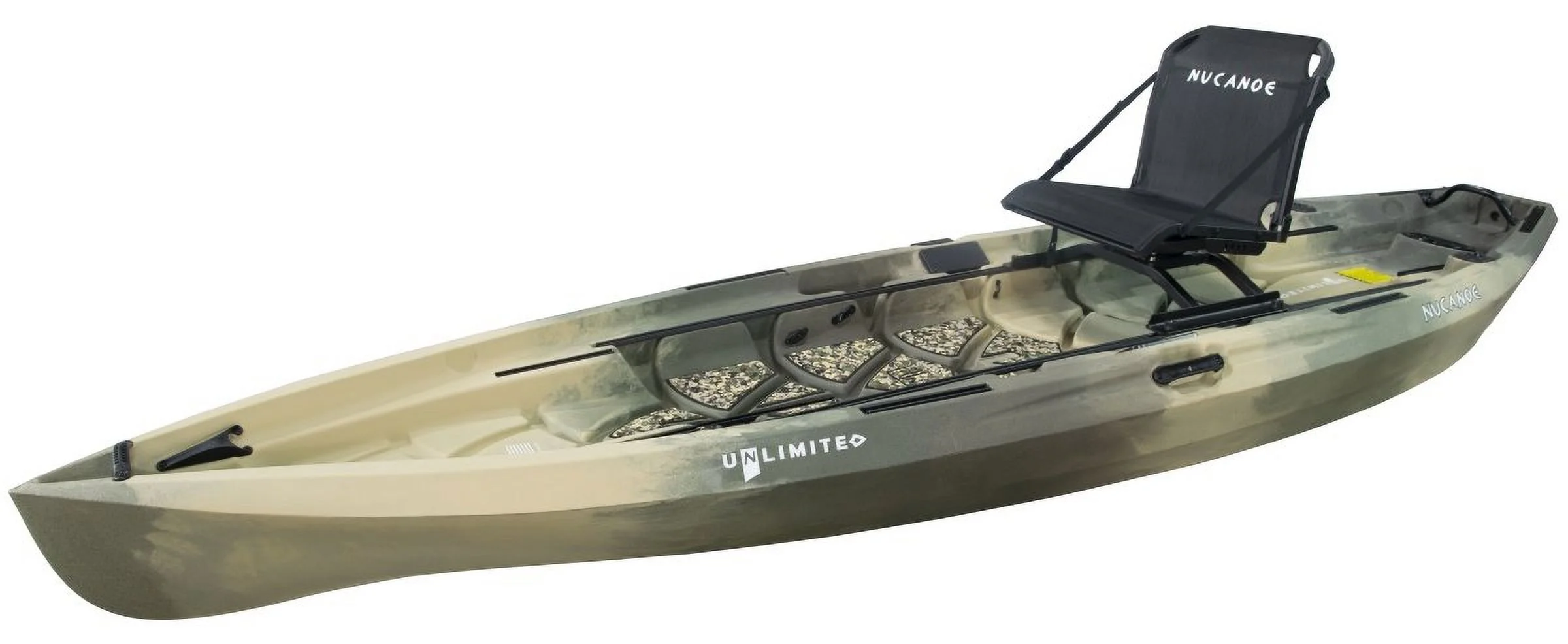 2023 Nucanoe Unlimited Fishing Kayak with Fusion 360 Seat