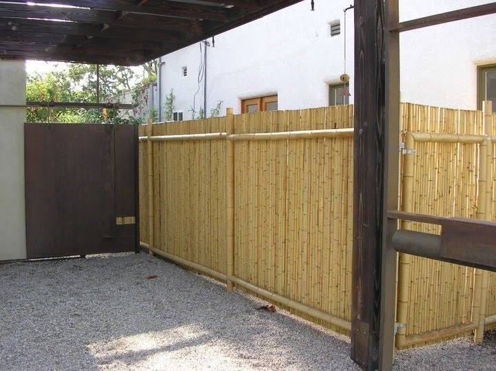 Backyard X-Scapes Bamboo Fencing, Natural
