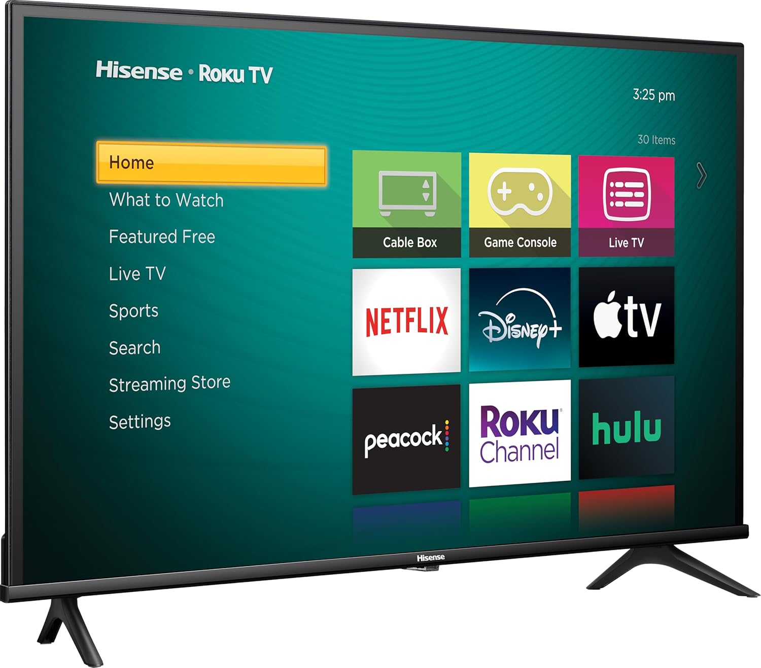 Hisense 32-Inch Class A4 Series FHD 1080p Smart Roku TV with Alexa Compatibility (32A4NR, 2024 Model) - Dolby Audio, Slim Bezel Design, Google Assistant