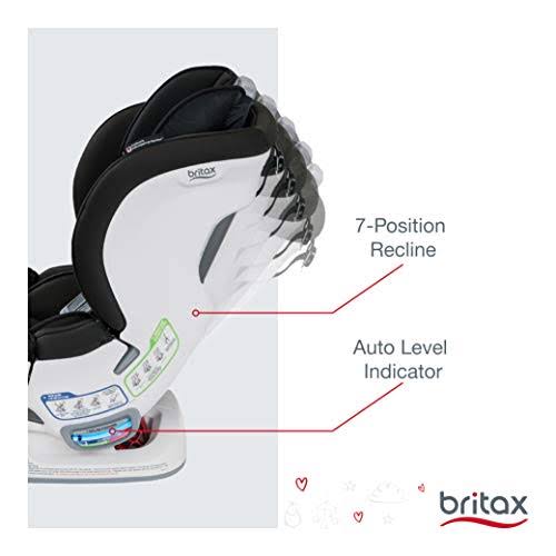 Britax Marathon ClickTight Convertible Car Seat - 1 Layer Impact Protection, Bubbles [Amazon Exclusive]