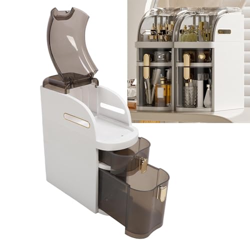 Narrow Bathroom Floor Storage Cabinet,Small Spaces Gaps Cabinet Clear Drawers,Tall Slim Seam Cabinet Vertical Storage Unit for Bathroom Kitchen Small Kitchen Laundry Living Room Toilet Gap(B)