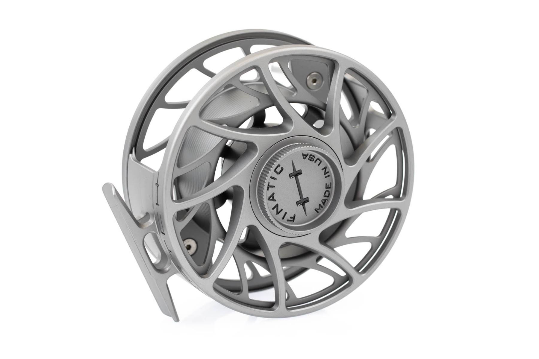 Hatch 11 Plus Gen 2 Finatic Fly Reel - Large Arbor - Gray/Black