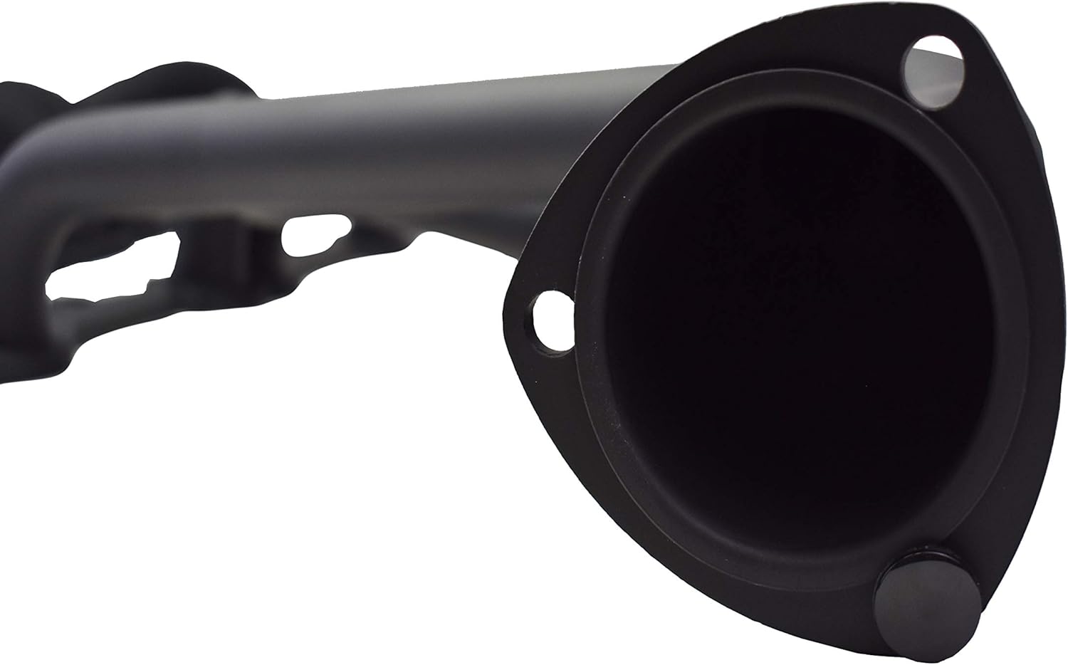A-Team Performance - Steel Headers - Compatible with SBC Chevy/GMC Truck 66-87 C10 C20 K10 K20 305 327 350 383 400 Black