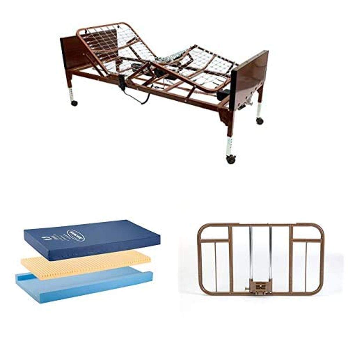 Invacare Value Care Homecare Bed | Full-Electric Hospital Bed for Home Use