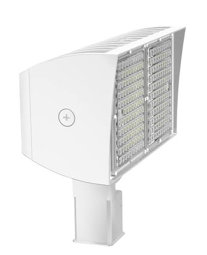 RAB PIP XL Floodlight 100W Warm LED 120-277V Dimmable Trunnion White (PIPXL100TYW/D10)