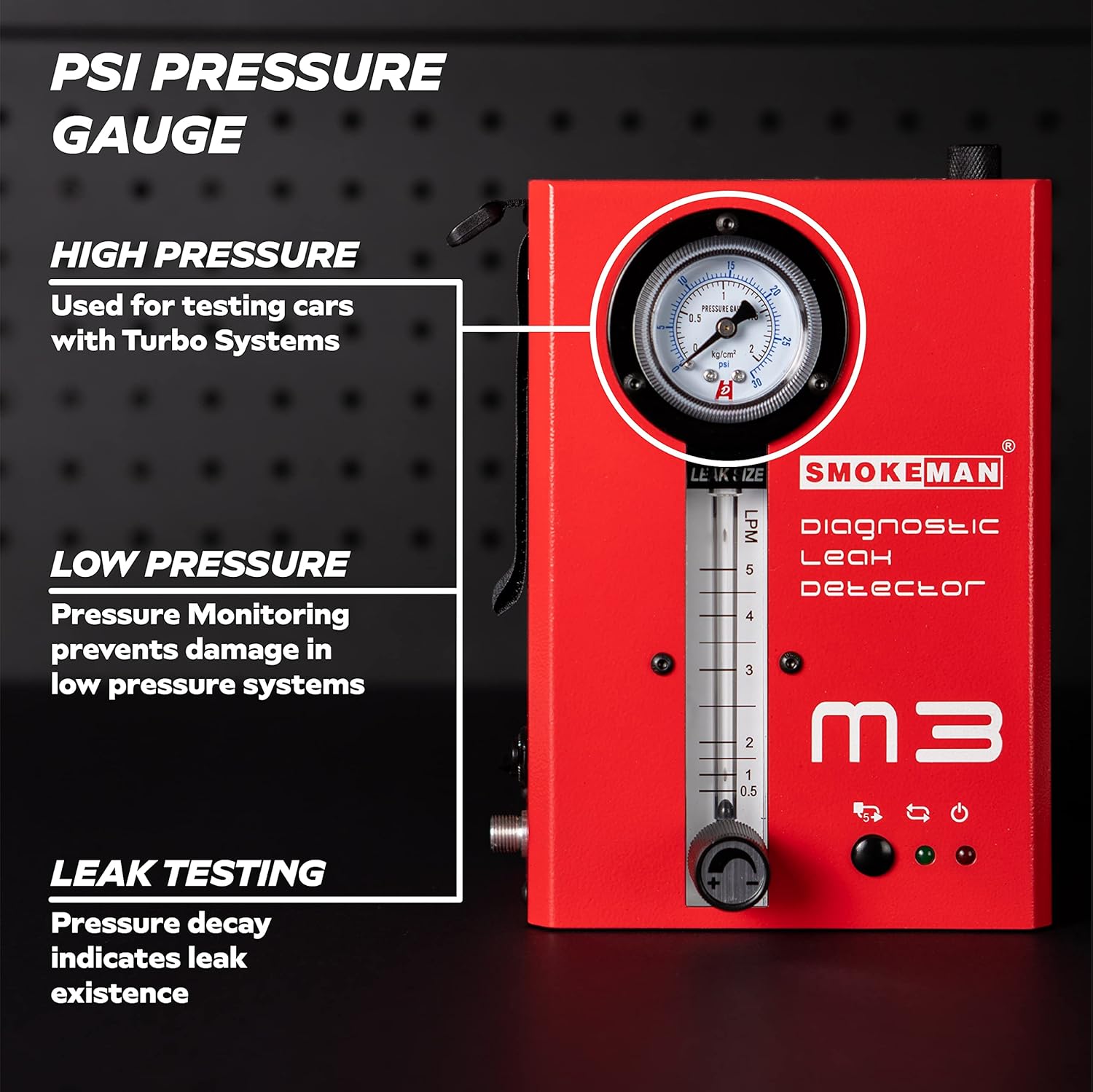 Automotive EVAP Smoke Machine Diagnostic Vacuum Leak Detection Tester