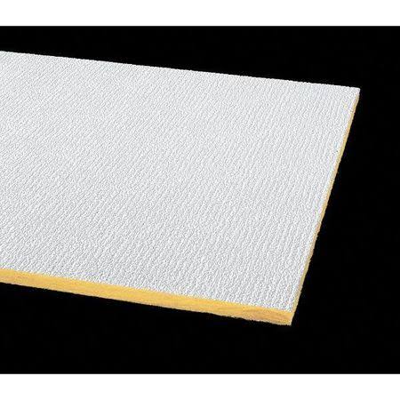 48x22Lx24x22W Acoustical Ceiling Tile Shasta, Fiberglass, 16pk Armstrong 2906