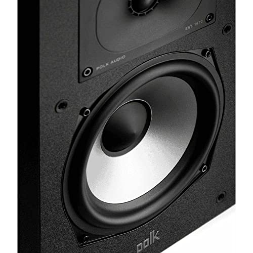 Polk Monitor XT10 Home Subwoofer, 10" Deep Bass Woofer, 100W Class D Amplification, Dolby Atmos, Auro 3D & DTS:X Compatible, Black