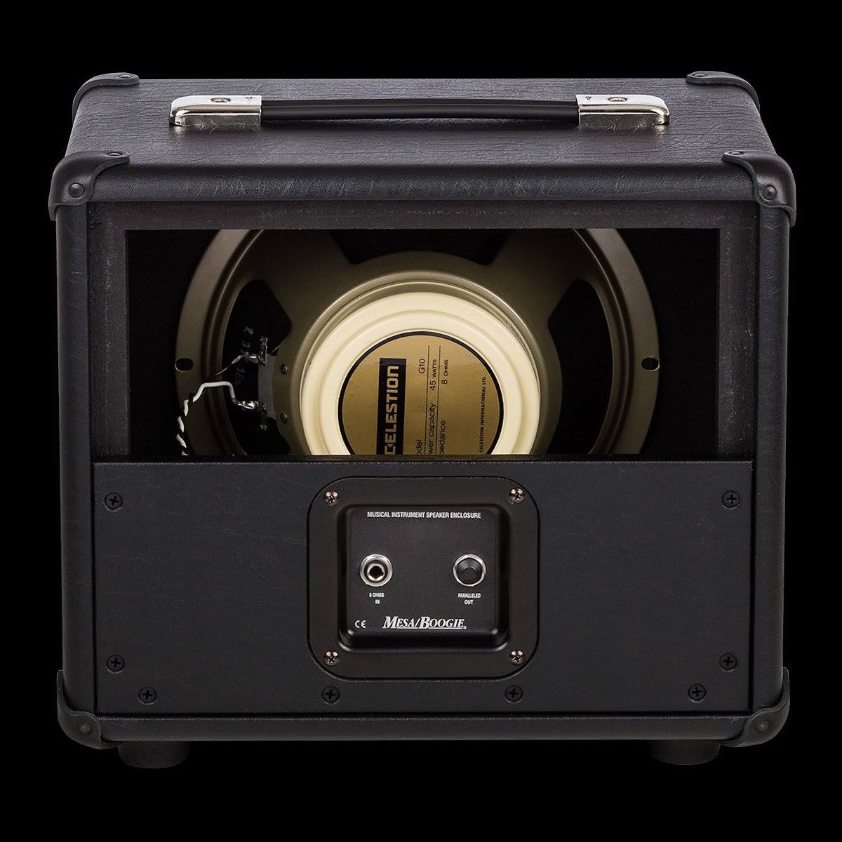 Mesa Boogie Compact 1x10 Extension Cabinet - Open-Back - Black