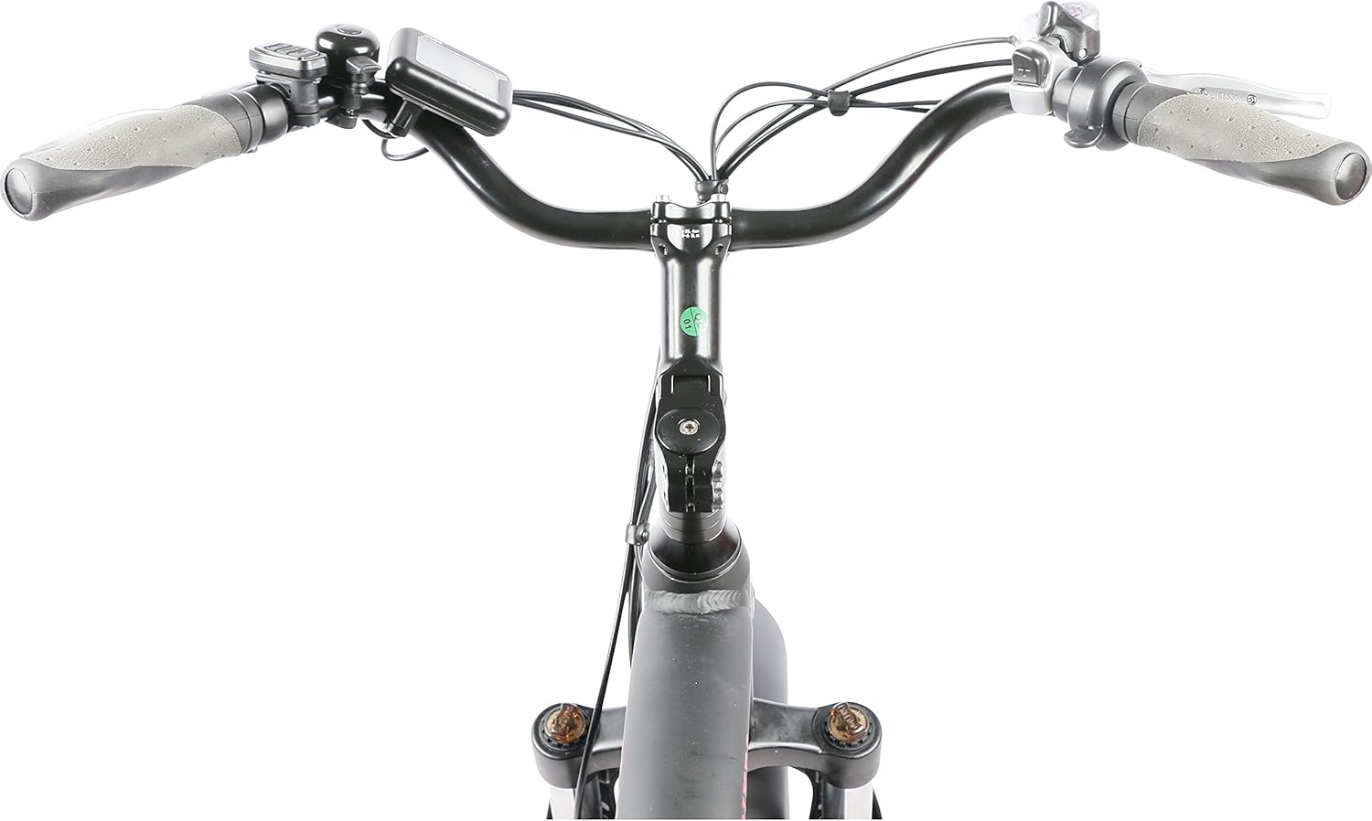 DJ Super Bike Step Thru 750W 48V 13Ah Power Electric Bicycle, Pearl White, LED Bike Light, Suspension Fork and Shimano Gear
