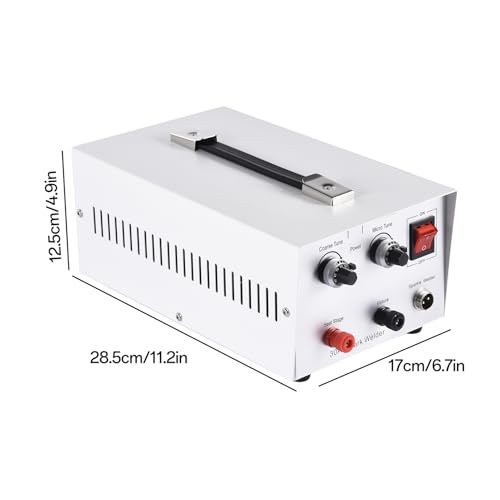 Jewelry Spots Welder for 0.1MM-0.8 MM- 110V Portable Spots Welding Machine Adjustable Welding Power| Jewelry Welder Spots Welder Pulse Argons Arc Jewelry Welder Jewelry Spots Welding Tool
