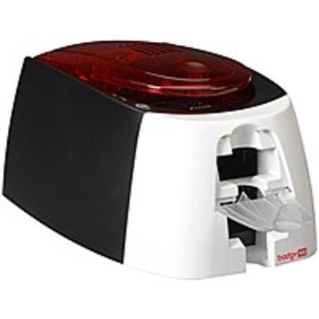 Refurbished Evolis B12u0000rs Badgy100 Single-Sided Plastic ID Card Color Printer - USB 2.0