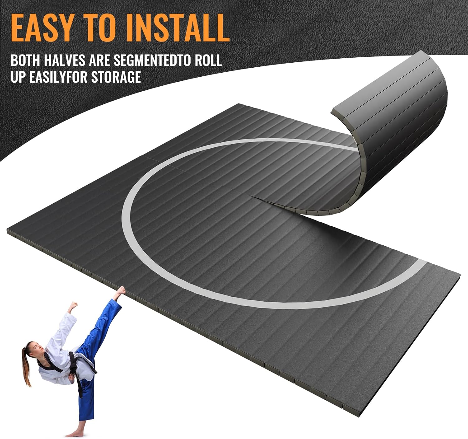 10' x 10' Wrestling Mat Jiu Jitsu Mats Wrestling Mats for Home Flexi Roll Wrestling Mat 10' x 10' BJJ Mats Jiu Jitsu Mats for Home Judo Mats Martial Arts Mats
