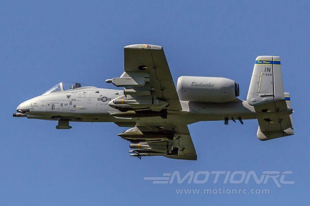 Freewing A-10 Thunderbolt II Super Scale Twin 80mm EDF Jet - PNP