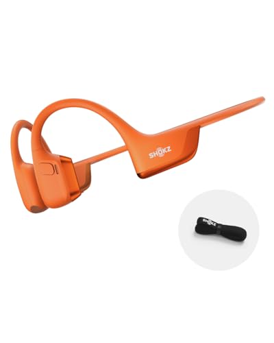 SHOKZ New OpenRun Pro 2 - Open-Ear, Bone Conduction Sport Headphones - with Reflective Strip - Sweat Resistant, Workout Headphones - Secure, Wireless, Comfortable Fit-Deep Bass and Smart Mic App