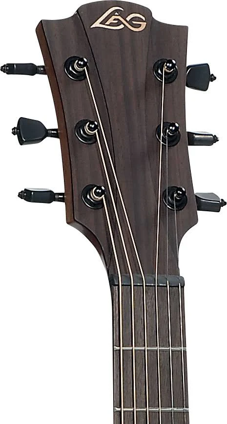 Lag Guitars Tramontane T100ACE Auditorium Cutaway Acoustic-Electric Guitar Brown Sunburst