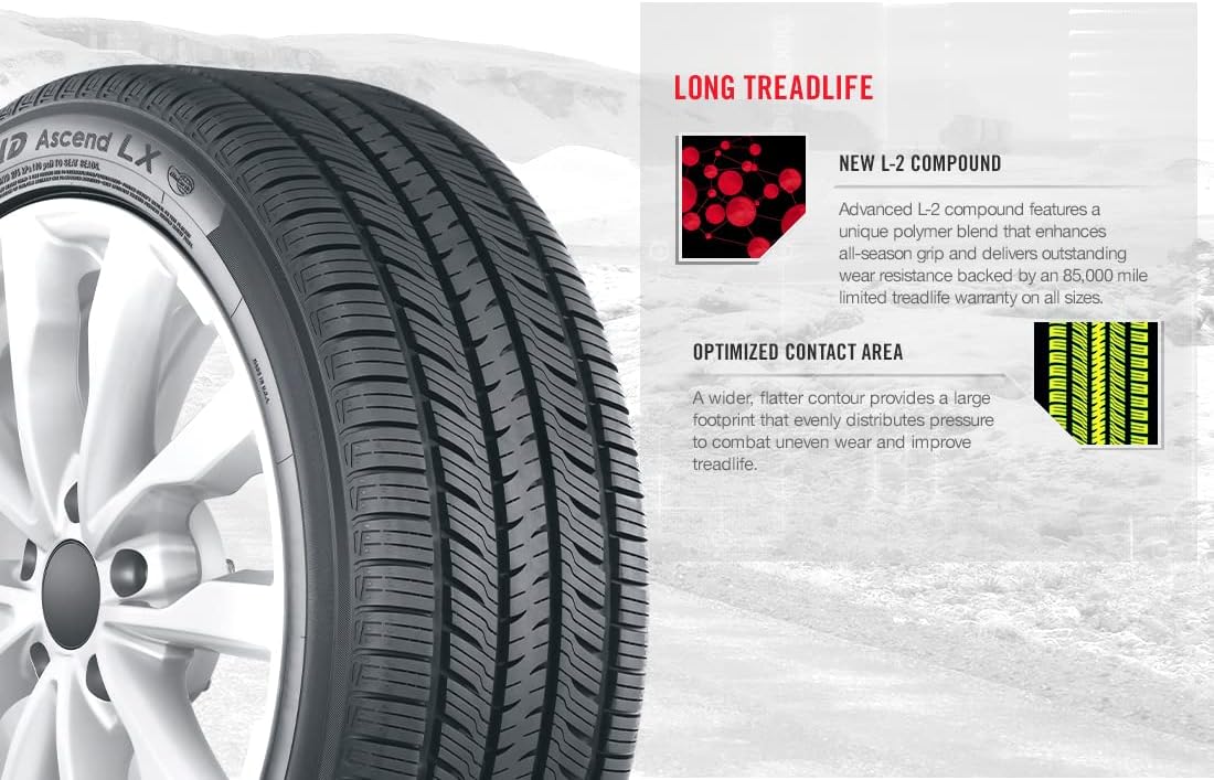 215/55R16 97H XL YOKOHAMA ASCEND LX BW