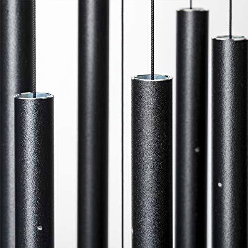 Corinthian Bells 36x22 Wind Chime - Black