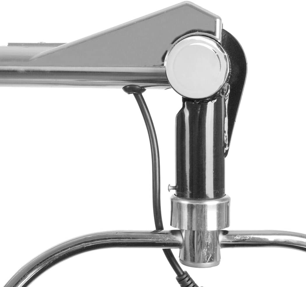 Wall Mounted Hair Dryer with Swivel Arm, Professional Salon Hair Hood Dryer with Timer, Adjustable Temperature, Beauty Barber Spa Equipment