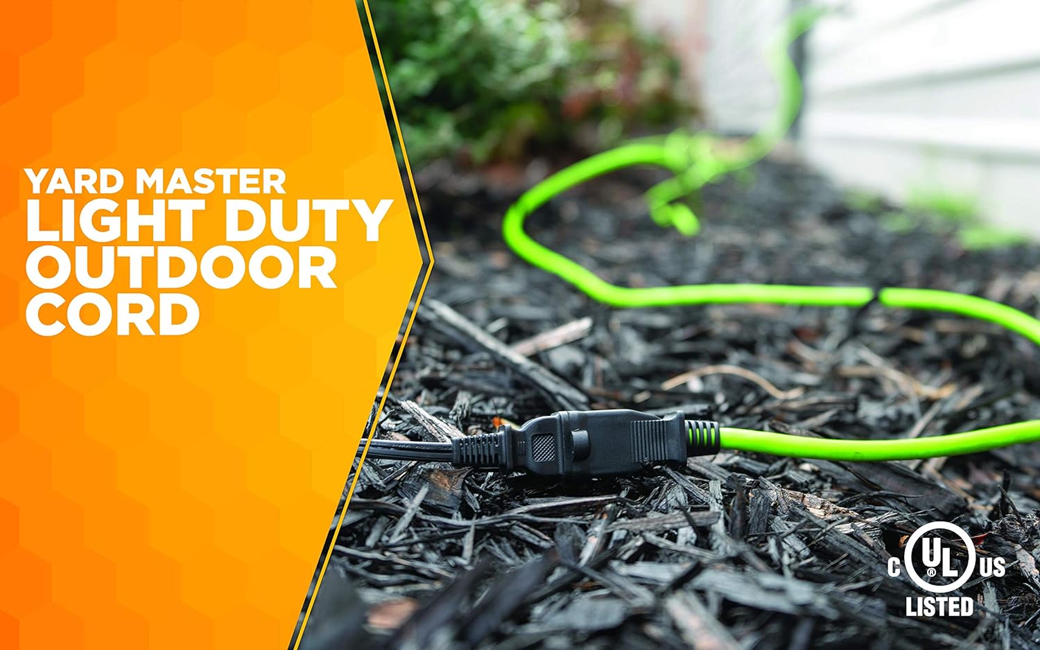 Earthwise 16-Inch 13.5-Amp Electric Tiller/Cultivator + Yard Master 9940010 120-Foot Outdoor Garden Extension Cord
