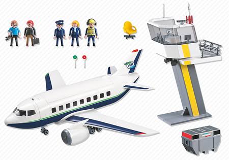 Playmobil 5261 City Action Cargo and Passenger Aircraft