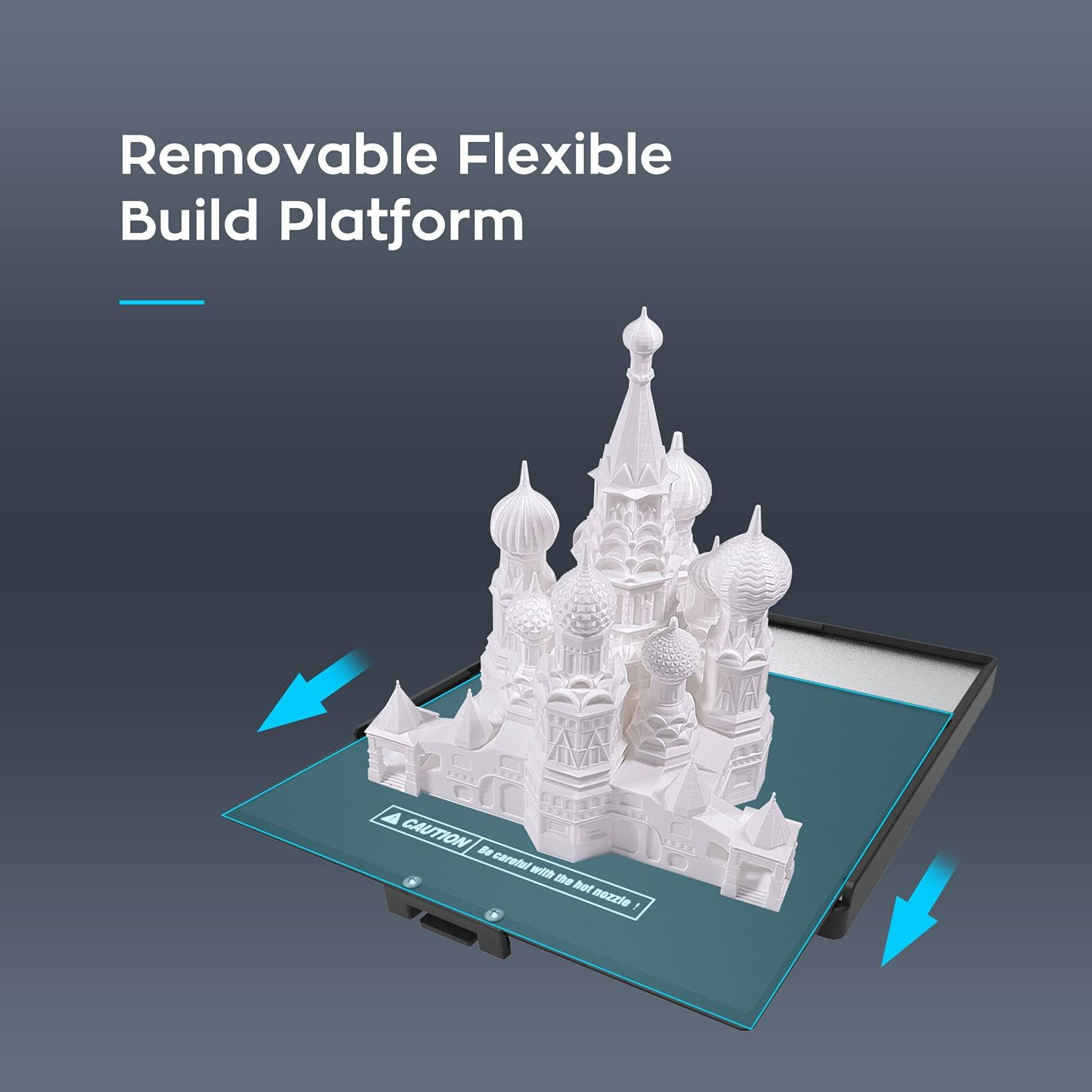 FlashForge Adventurer 3 3D Printer Leveling-Free with Quick Removable Nozzle and Heating Bed, Built-in HD Camera, Wi-Fi Cloud Printing