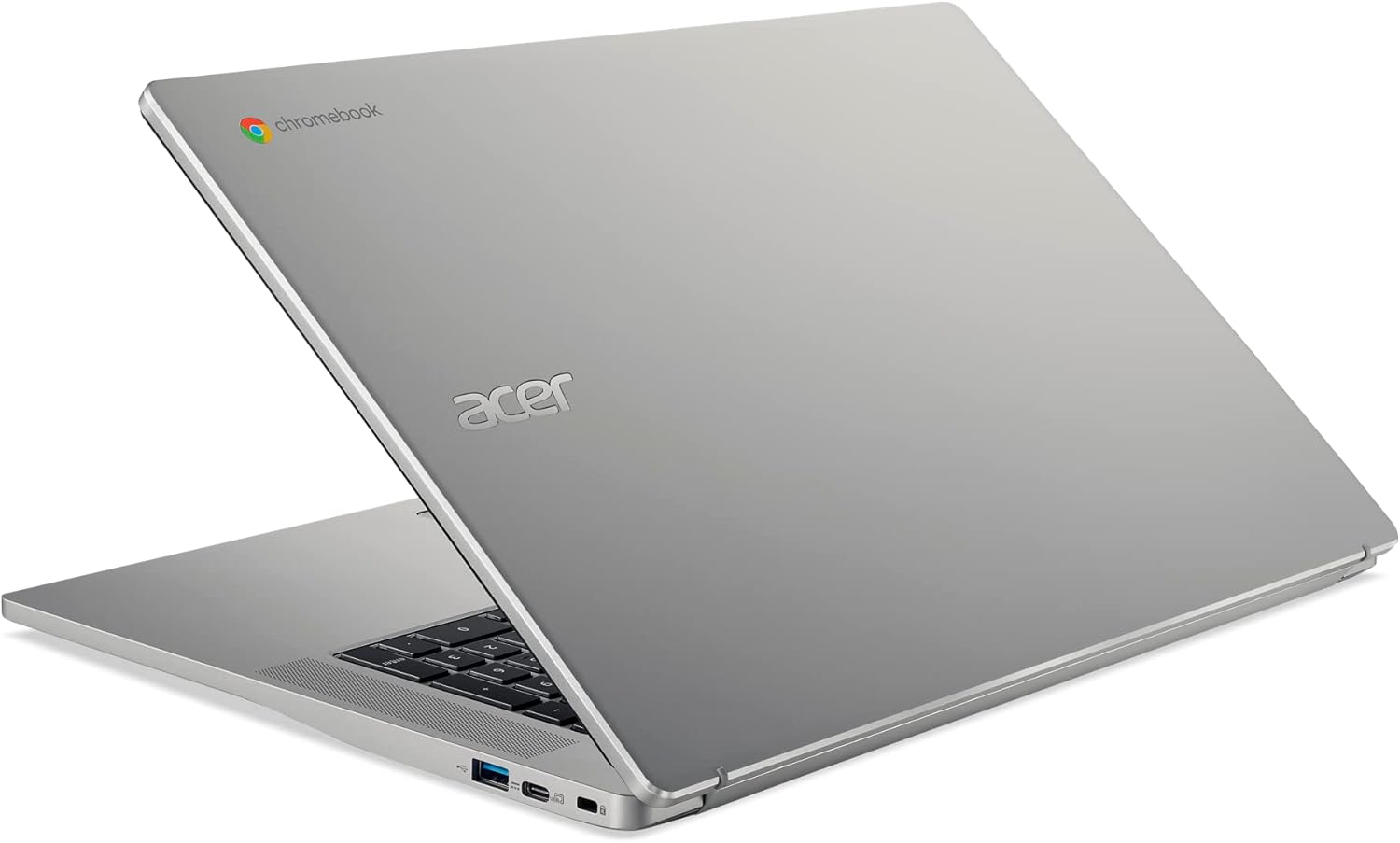 Acer Chromebook 317 CB317-1H-C6RK Laptop | Intel Celeron N4500 | 17.3" Full HD IPS Display | 4GB LPDDR4X | 128GB eMMC | Intel Wireless Wi-Fi 6 AX201 802.11ax | Chrome OS, Silver
