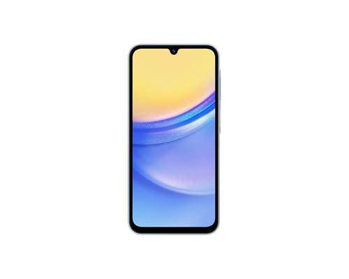 SAMSUNG Galaxy A15 5G (SM-156M/DSN), 128GB 6GB RAM, Dual SIM, Factory Unlocked GSM, International Version (Wall Charger Bundle) (Blue)