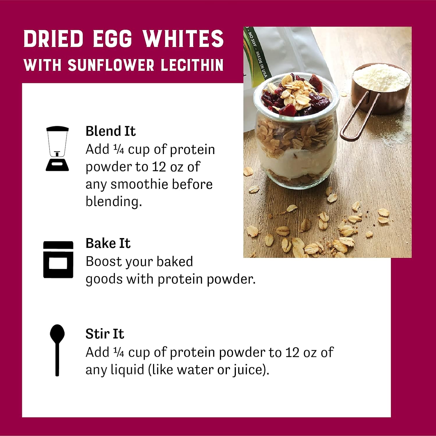 Judee’s Unflavored Egg White Protein Powder for Fast Blending 4 lb - 100% Non-GMO, Keto-Friendly, Pasteurized - Dairy-Free, Soy-Free, Paleo-Friendly, Gluten-Free and Nut-Free - Made in USA Pack of 2