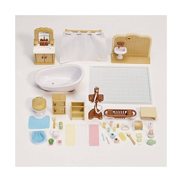 Calico Critters Deluxe Bathroom Set