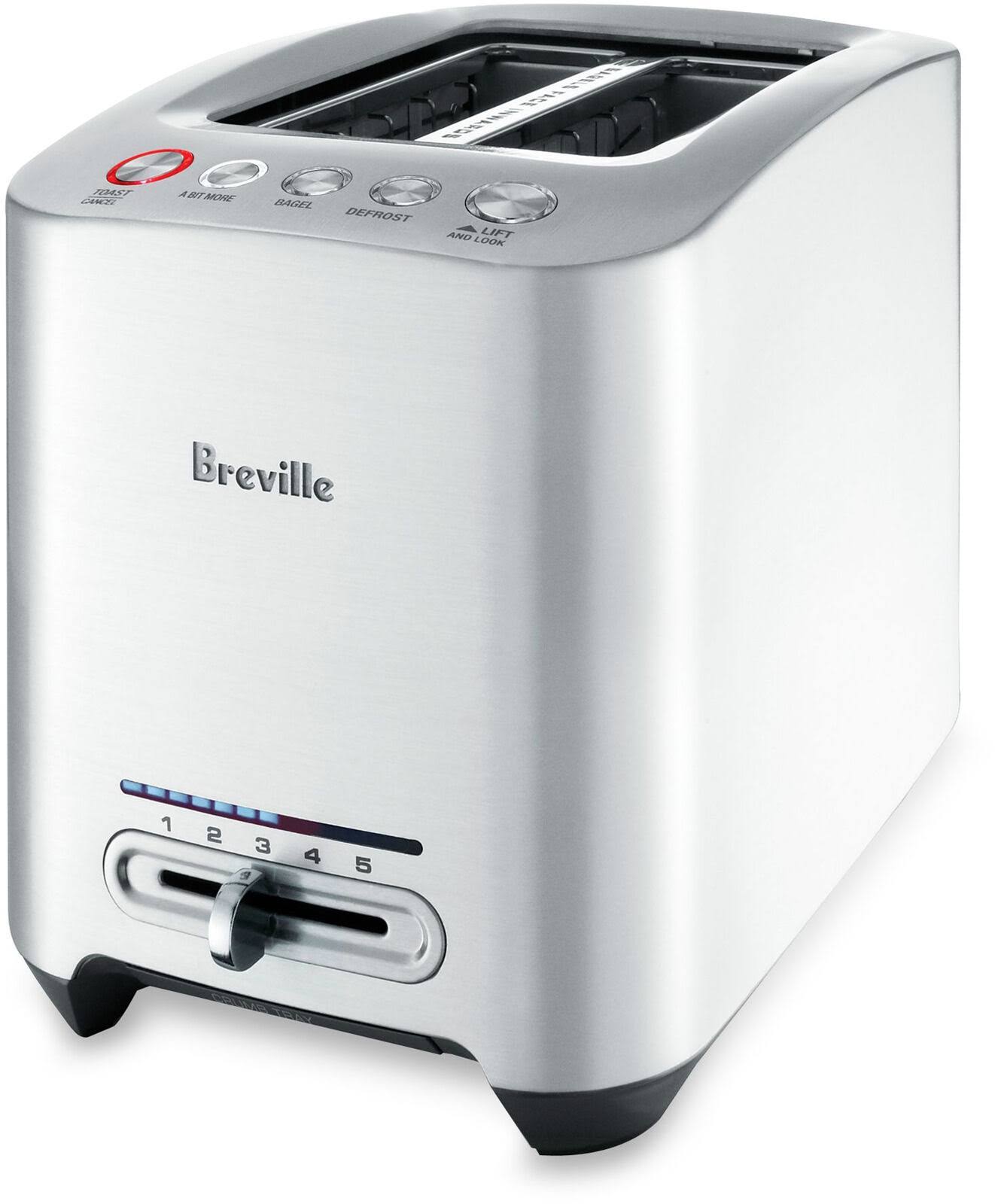 Breville BTA820XL Die-Cast Smart 2-Slice Toaster