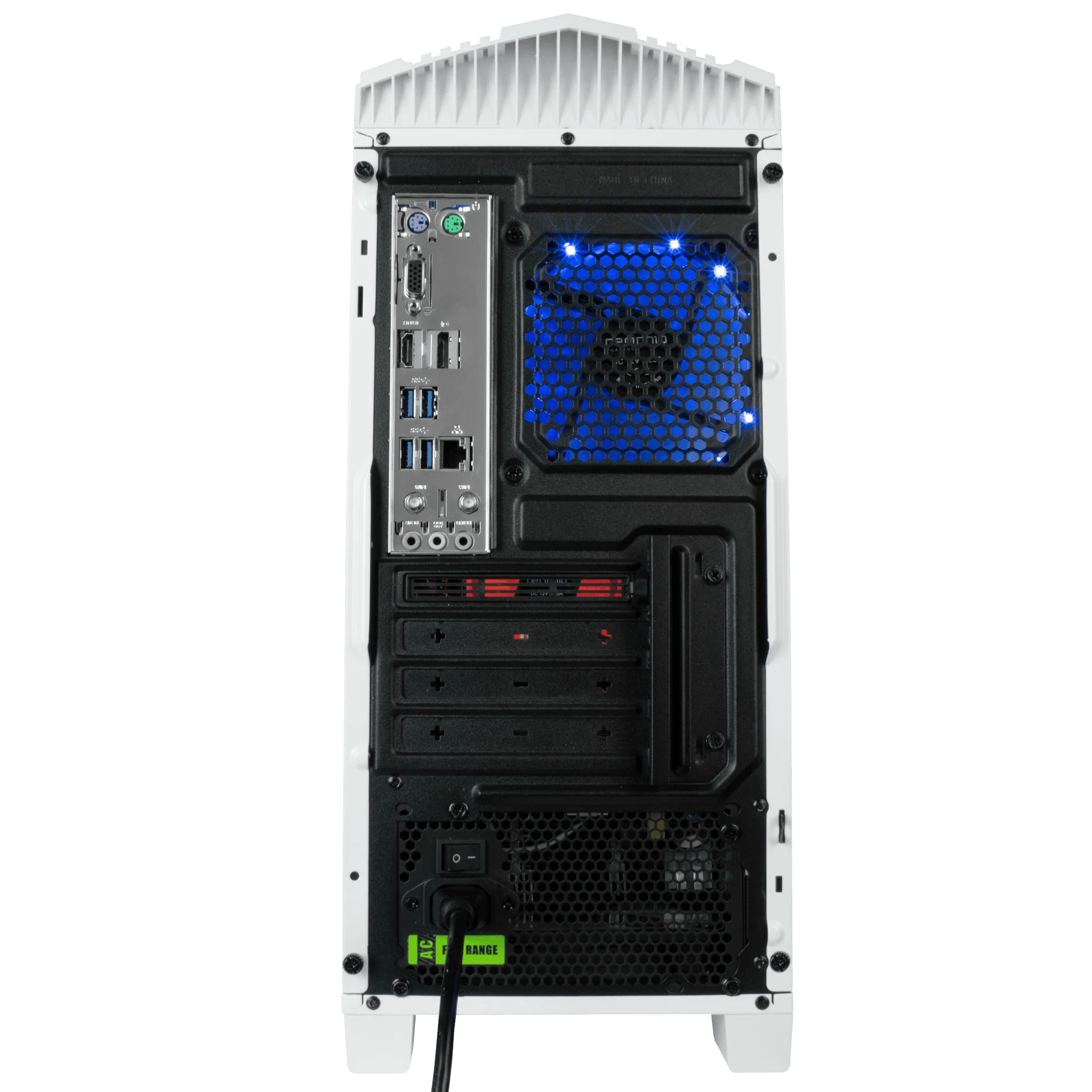 Periphio Warp Gaming PC Computer - AMD Ryzen 5 5600G | Radeon Vega 7 Graphics | 1TB Solid State (SSD) | 16GB DDR4 RAM | Windows 11 | RGB Gaming Mouse + Keyboard