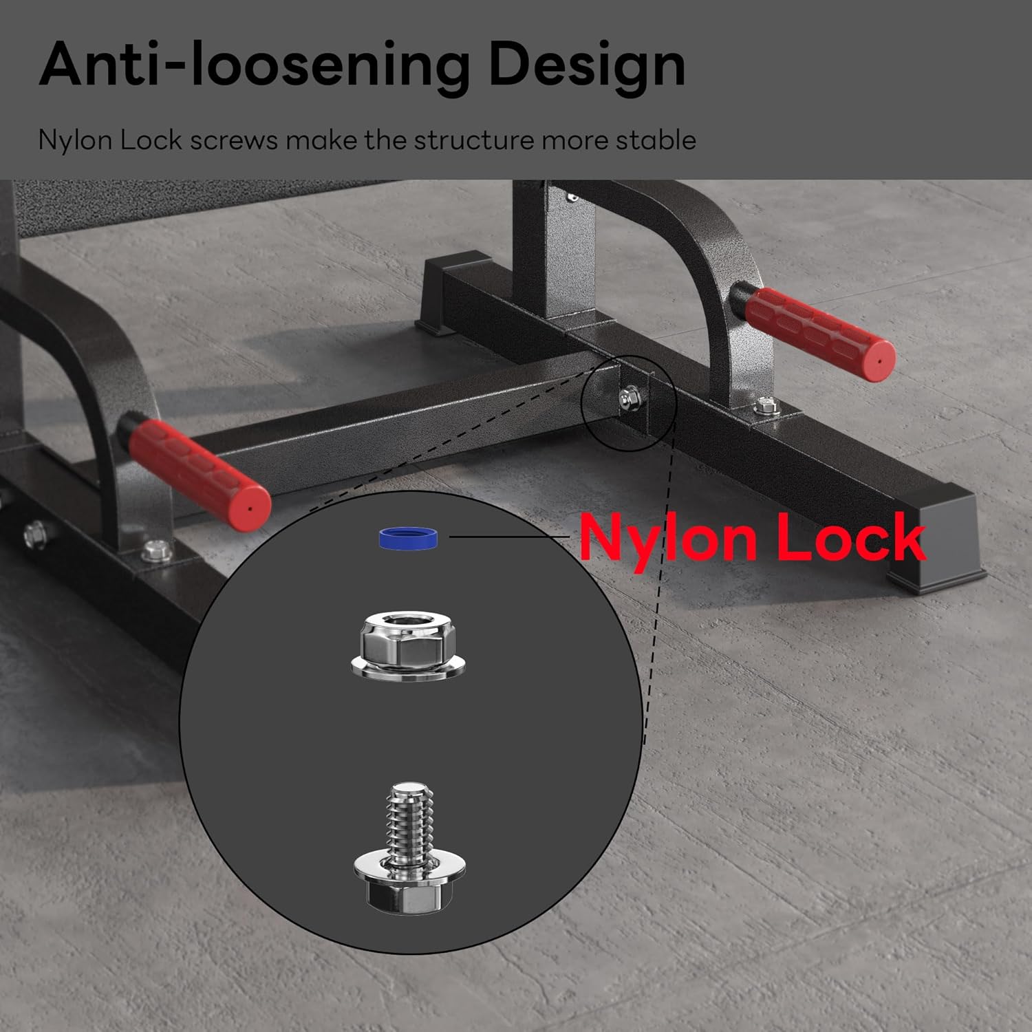 SogesPower Power Tower Pull Up Dip Stand Multi-Function Adjustable Height Workout Equipment Dip Station Fitness Strength Training for Home Gym 330LBS
