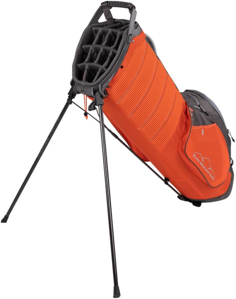 Sun Mountain 2023 2.5+ 14-Way Stand Golf Bag - 230025 - Inferno/Gunmetal