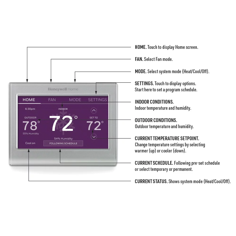 Honeywell Home Smart Color Thermostat