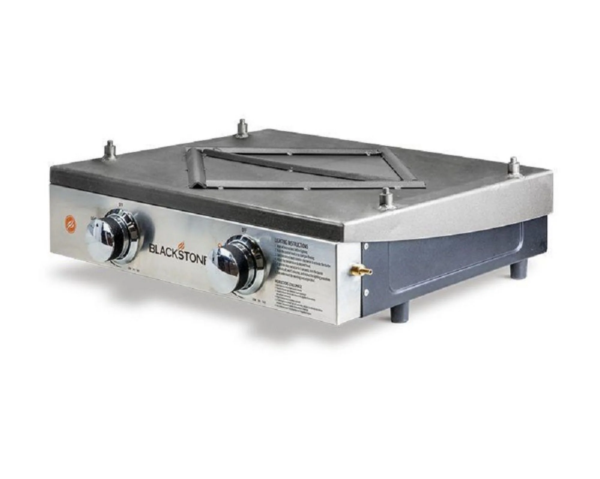 Blackstone 2-Burner 22'' Tabletop Griddle with Stainless Steel Front