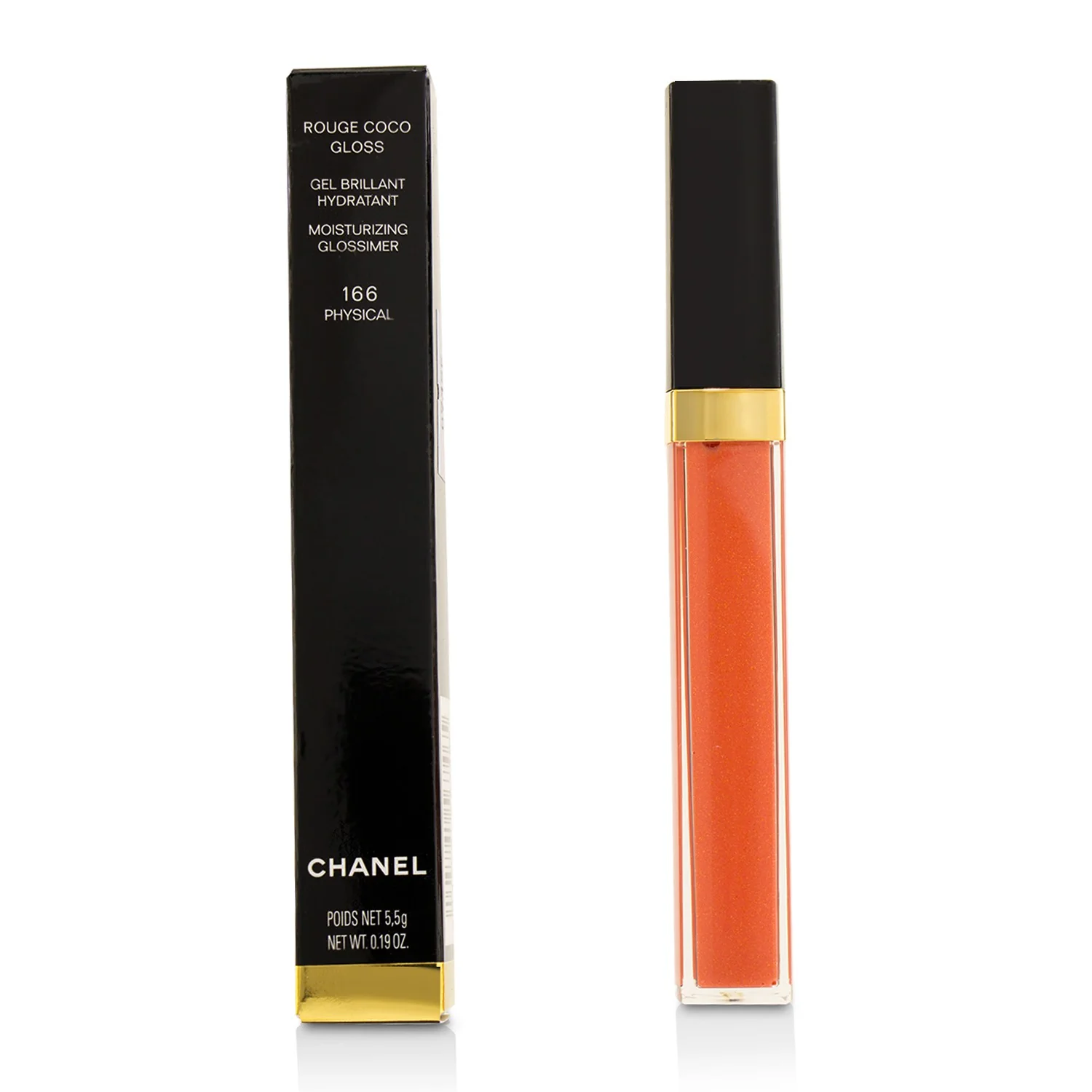 Chanel Rouge Coco Gloss Moisturizing Glossimer - # 824 Rouge Carmin  5.5g/0.19oz