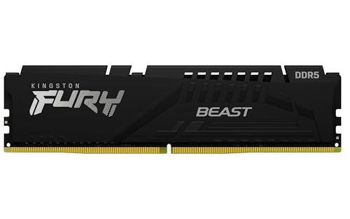 Beast 64GB (2x32GB) 6000MT/s DDR5 CL30 Desktop Memory | AMD Expo | Plug N Play | Kit of 2 | KF560C30BBEK2-64