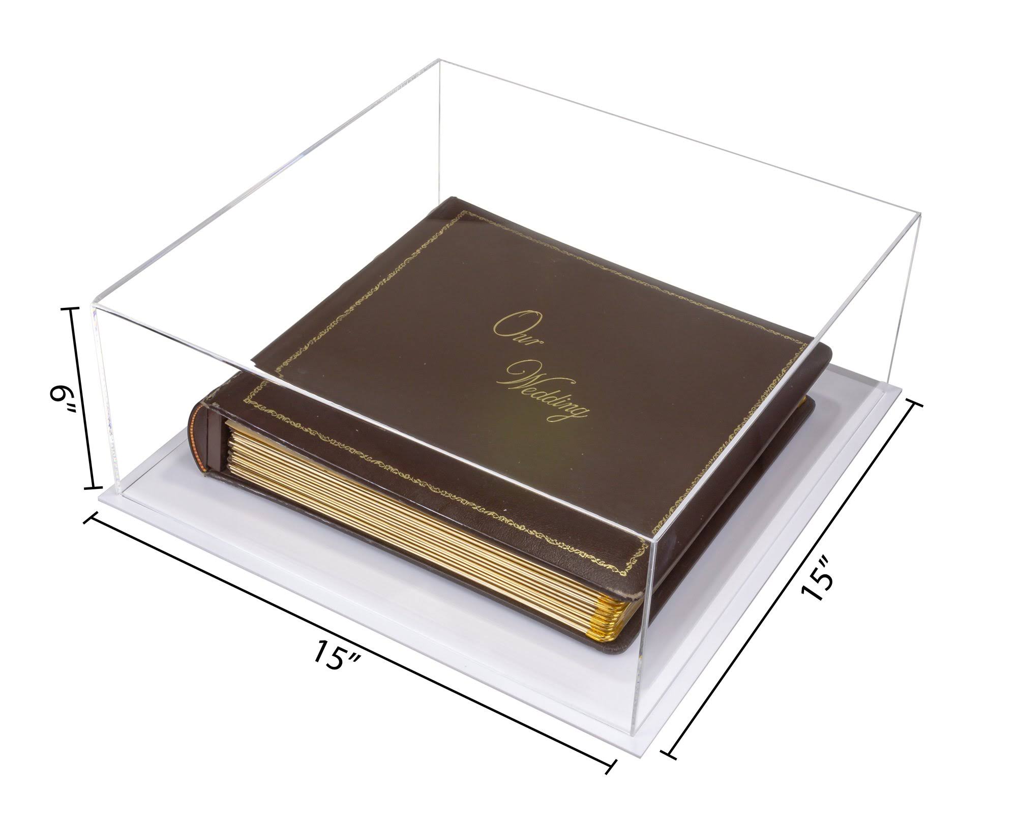Deluxe Clear Acrylic Book Display Case (A029-B)