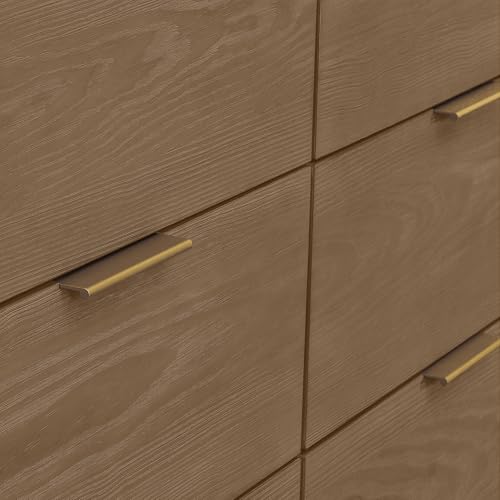 Delta Children Forever 6 Drawer Dresser - Naturals Collection, Teak Brown