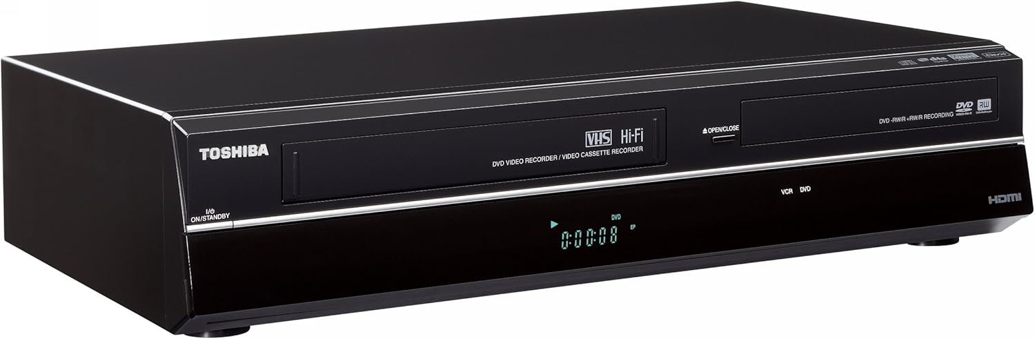 Toshiba DVR670/DVR670KU DVD/VHS Recorder with Built in Tuner, Black (2009 Model)